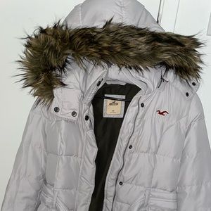 Hollister puffer jacket